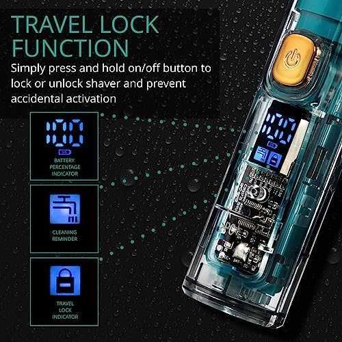 Безжична самобръсначка VGR Машинка подстригване Тример коса брада Мъже