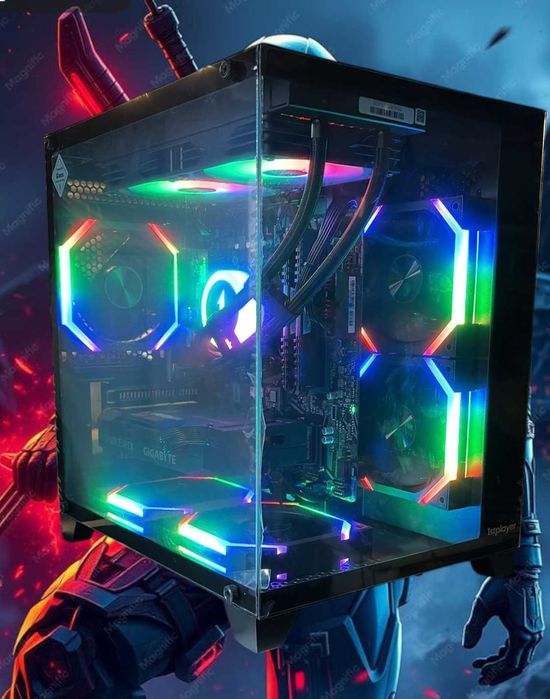 PC Gaming Ryzen 7 5800X, 32GB DDR4 3200 , RTX 5060TI 8GB DDR7, 512 Nvme