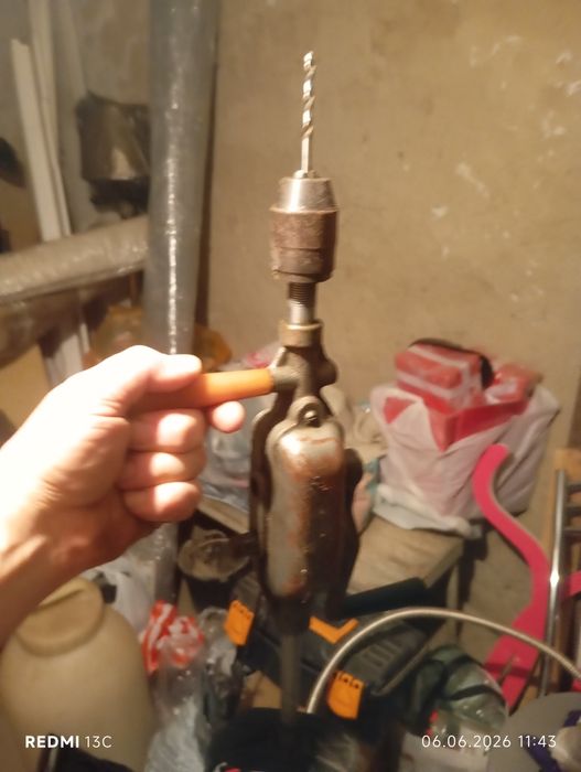 Дрель механическая полрмар