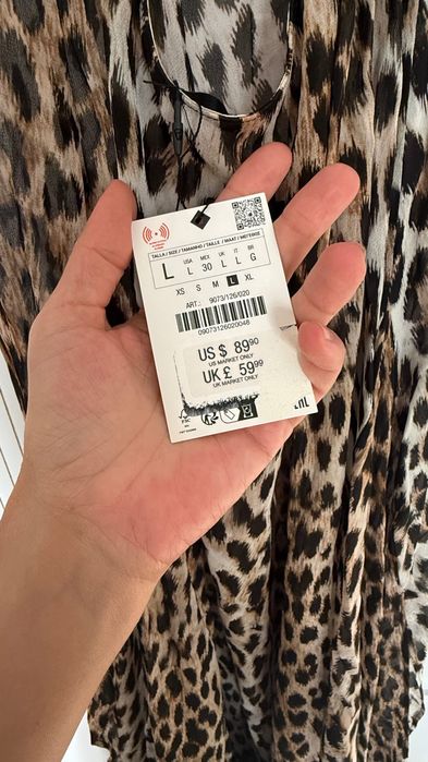 Новое платье из вискозы 100%