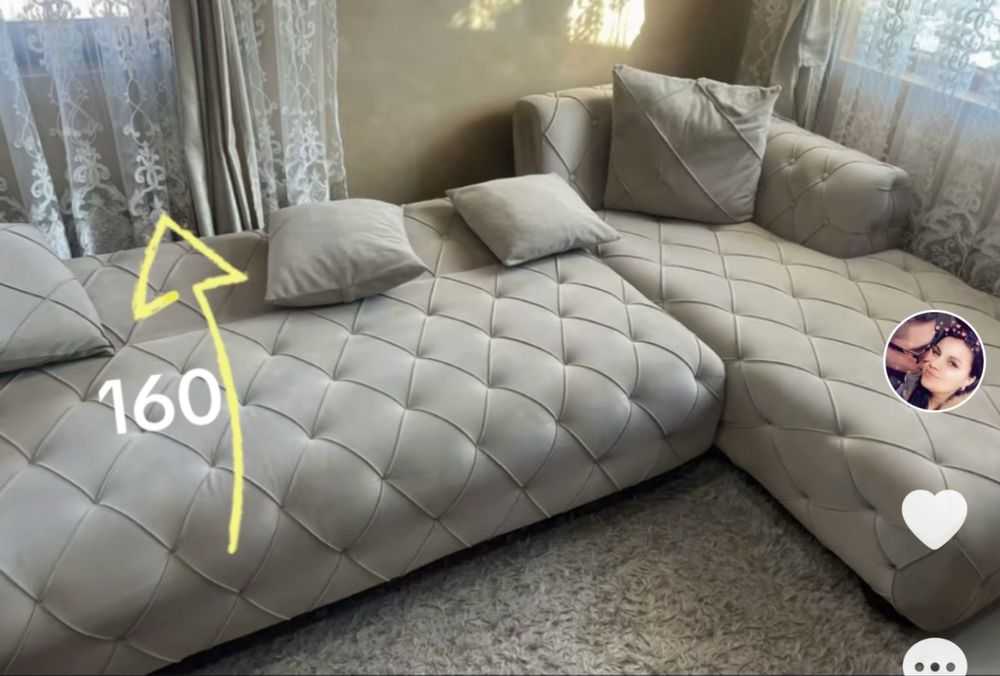 Продава се Ъглов Диван във отлично състояние