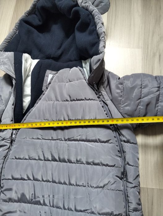 Combinezon gri 9-12 luni