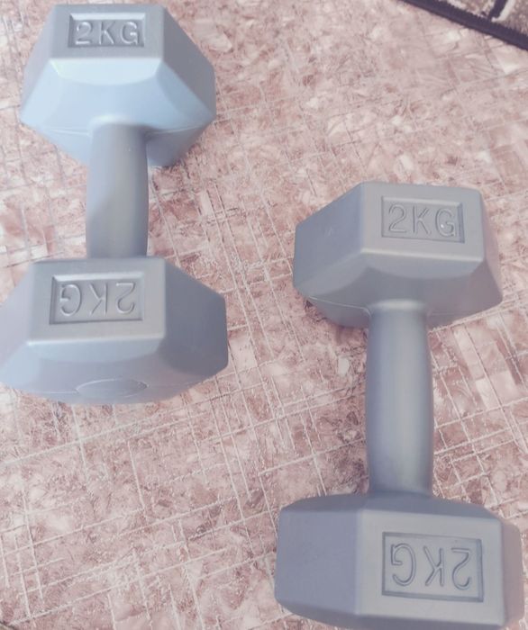 Набор гантелей очень удобный