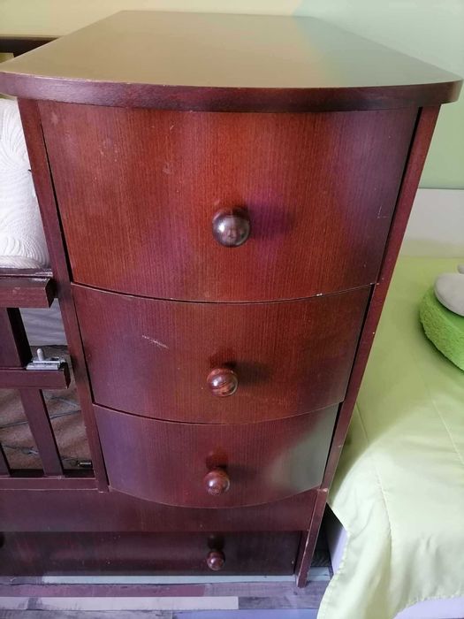 детско дървено креватче