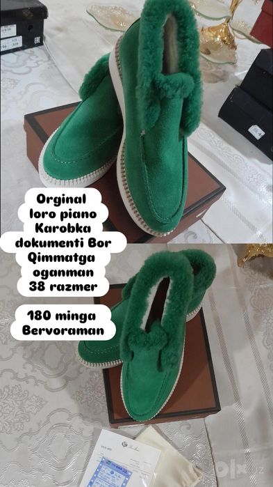 Loro Piano oyoq kiyimi