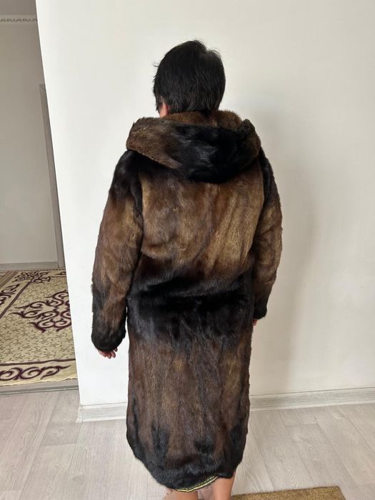 Норковая шуба и шапка