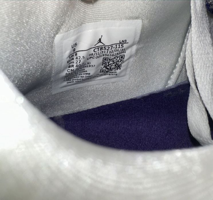 jordan 4 metalic purple