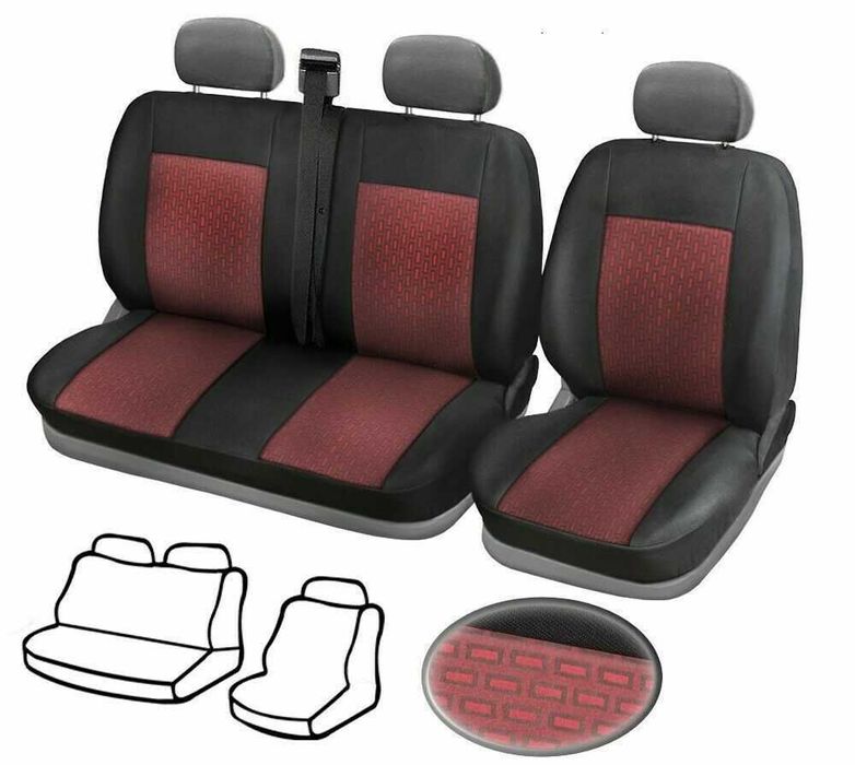 Тапицерия Премиум за Peugeot Boxer 2006 -2020/ Пежо Боксер 2+1 3 цвята