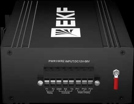 Промышленный управляемый коммутатор уровня L2 8 портов 10/100/1000