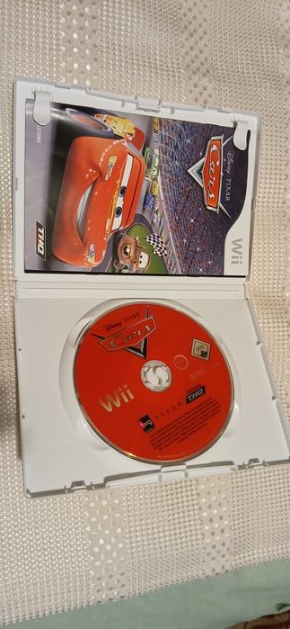 Lot 3 jocuri Wii Nintendo Cars,  My Sims Racimg, Motanul încălțat