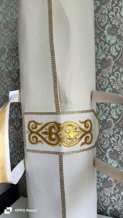 Чехол для ковра, ақ жол