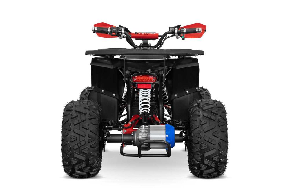 ATV electric ECO DustRider XXL 1000W 48V 20Ah cu diferentia, rosu