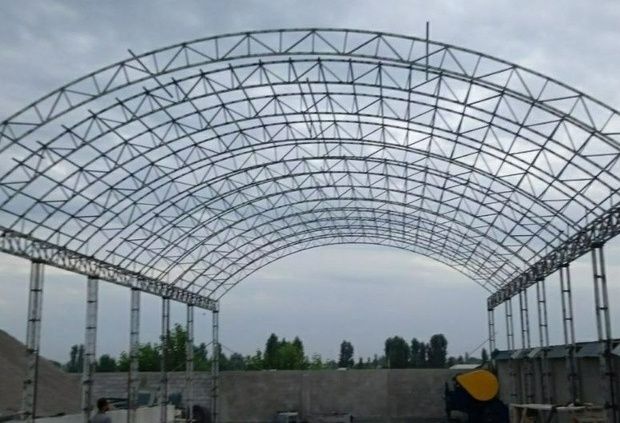 Том навес барчаси кантинер металл профилидан