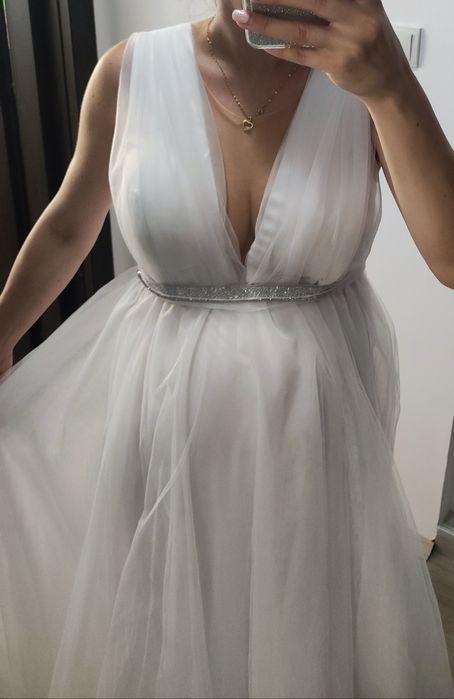 Булчинска рокля и детска същият модел “Мама и аз”