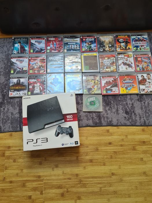 Consola pachet complet Ps3 Slim