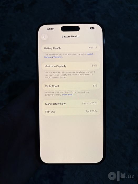 iPhone 15 pro max 256 gb