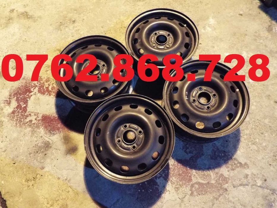 vand 4 jante de tabla pe 14" pt ford,fiesta,focus,KA,etc pret 400 ron