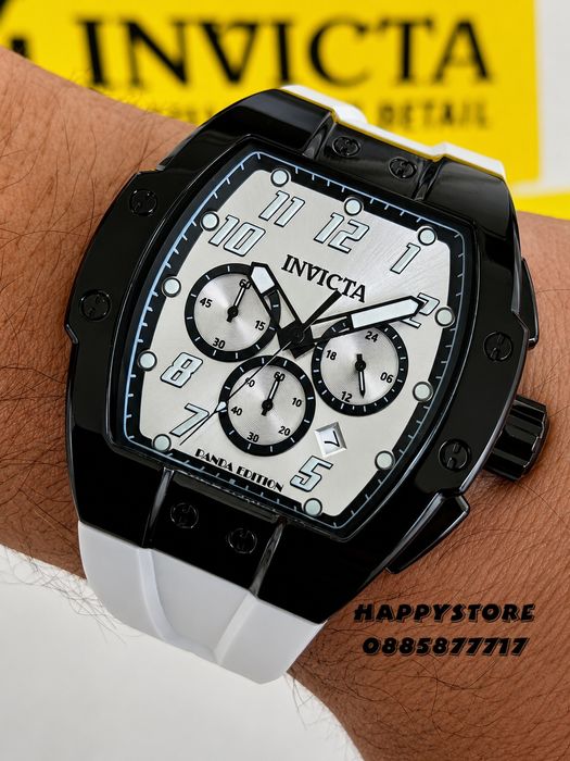 INVICTA Racing Panda LIMITED Edition 47 mm, Инвикта нов мъжки часовник