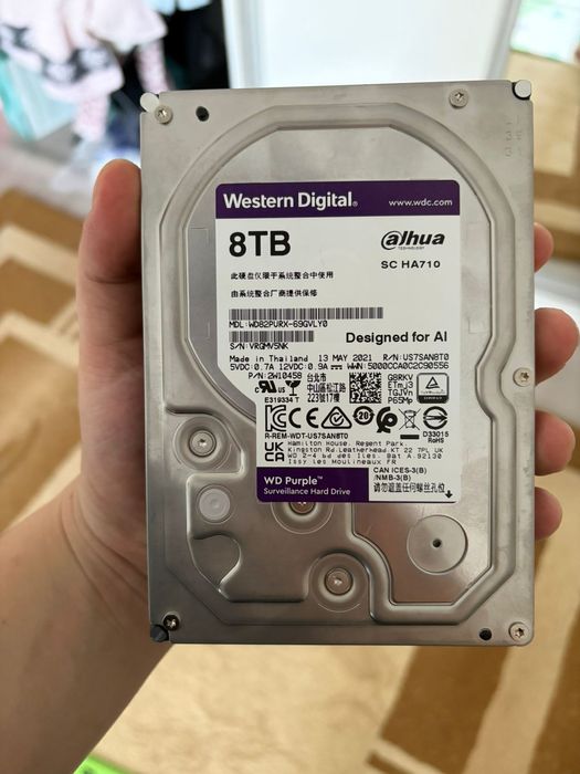Продам жёсткий диск 8тб