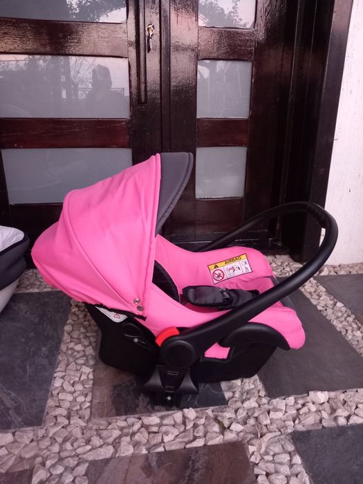 Cărucior Fetita Line Bexa Impecabil ROZ Aproape NOU