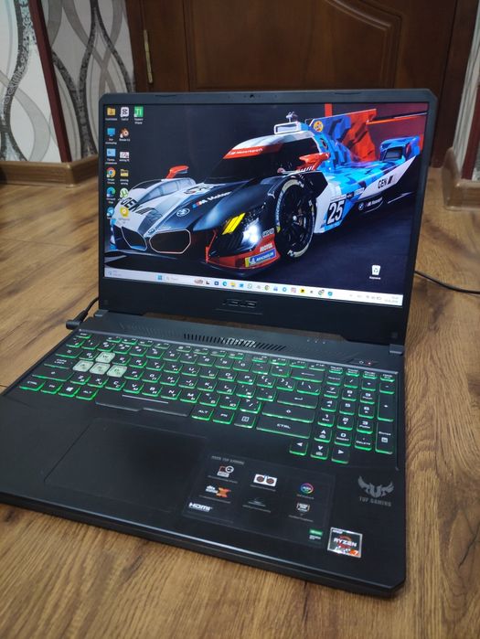 Asus Tuf Gaming 505DT Игровой ноутбук/ Ryzen 7 3750H GTX1650/Ram 24gb