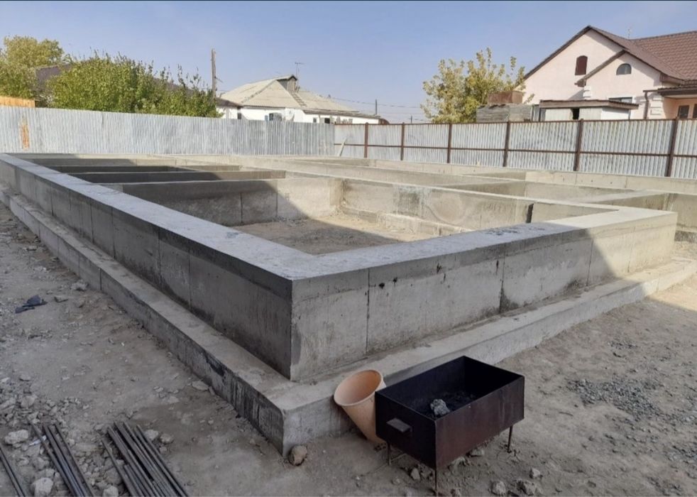 Заливаем фундамент