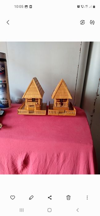 căsuțe maramureșene din lemn