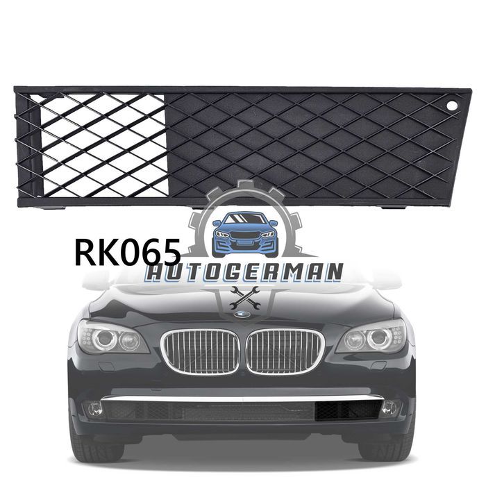 Решетка за предна броня BMW 7 серия F01 F02 F04 2008-2012 БМВ 7 Series предна решетка броня решетка за халоген декоративна решетка BMW F01 F02 F04