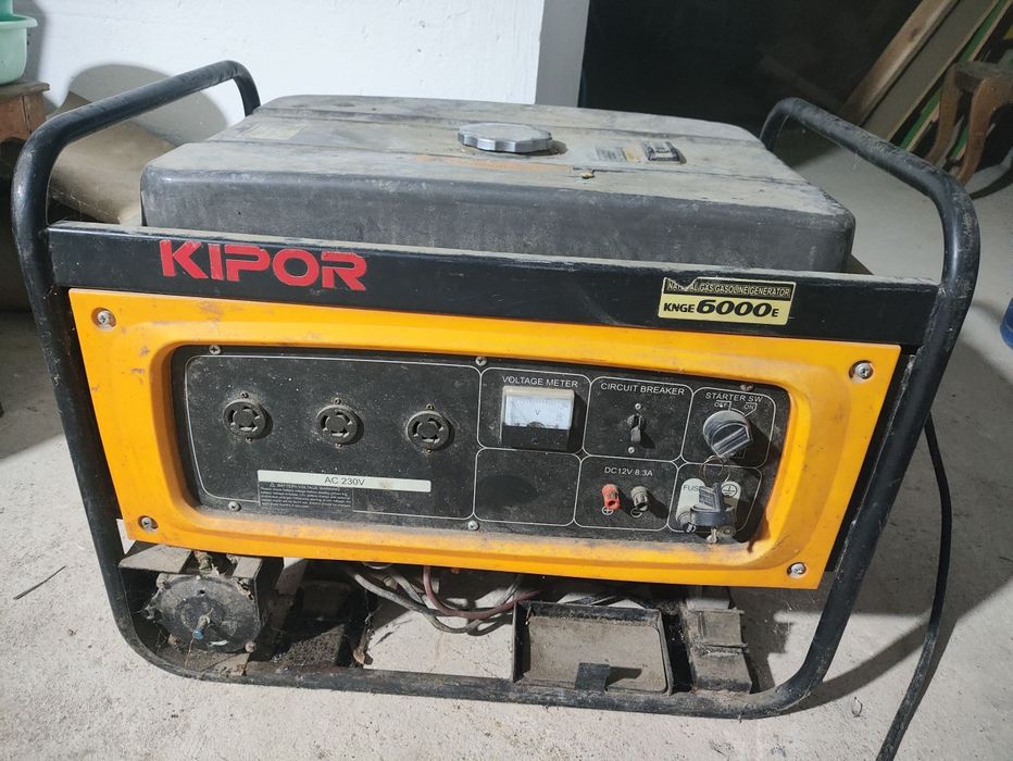 Генератор Kipor KNGE6000E (Газ / Бензин) 5 кВт