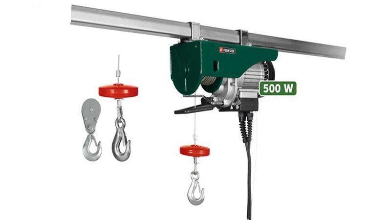 Macara / Troliu electric 125/250kg 5000W