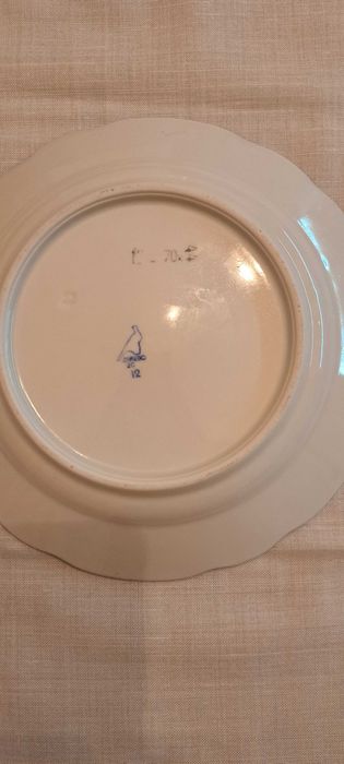 Чинии кобалт. Руски порцелан.