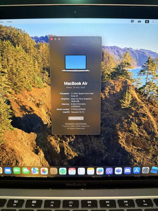 MacBook Air (Intel, 2020)