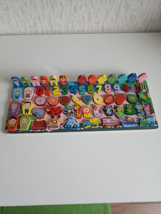 Деревянный сортер для малышей