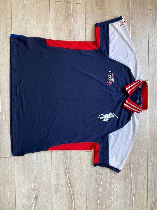 Ralph Lauren US OPEN 2013 t shirt мъжка поло тениска размер XL