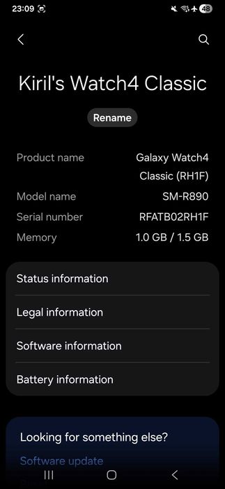 Смарт часовник Samsung Galaxy Watch4 Classic 46mm (SM-R890)