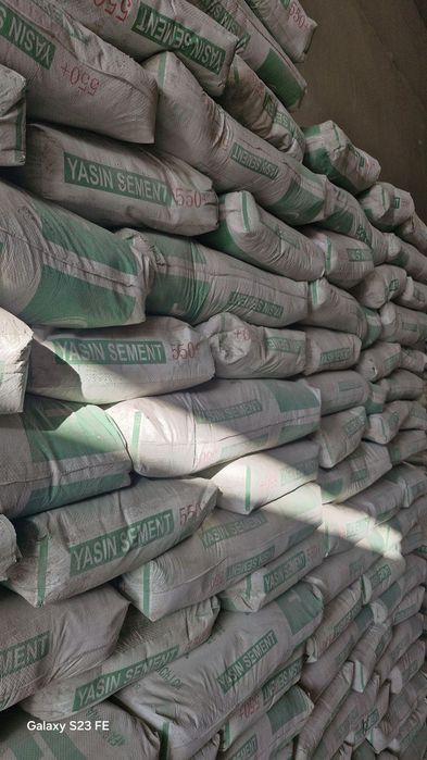 ЯСИН 450 ва 550 марка цемент арзон нархда