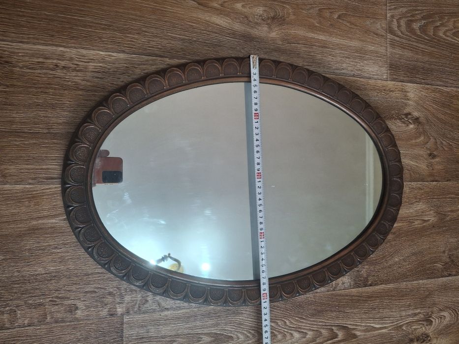 Винтажный  зеркало  рама  Силумин