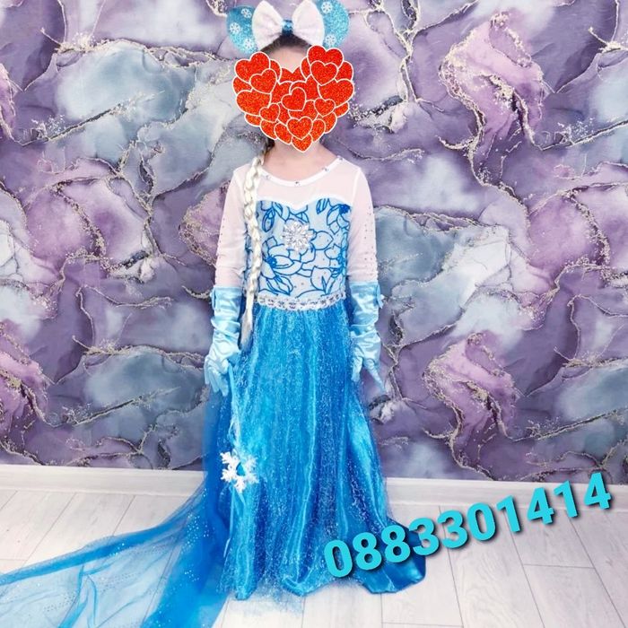 Рокля Елза Замръзналото кралство Frozen