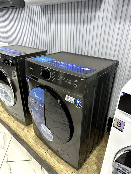 Стиральная, сушильная машина Midea MF200D80WB. Бесплатная доставка!