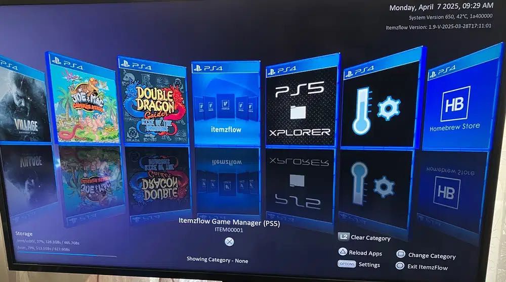 5 PS 5 Jailbreak modat ps5