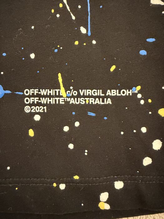 Tricou Off-White negru L
