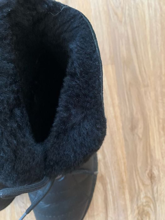 Зимние теплые полуботинки