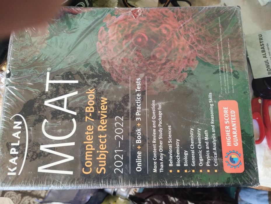 Set cărți ,teste MCAT