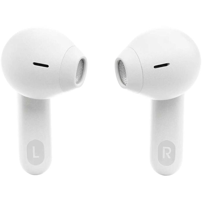 Casti audio in ear JBL Tune Flex, True Wireless, Bluetooth, Active Noise Cancelling, IPX4, JBL Sound Fit, Alb