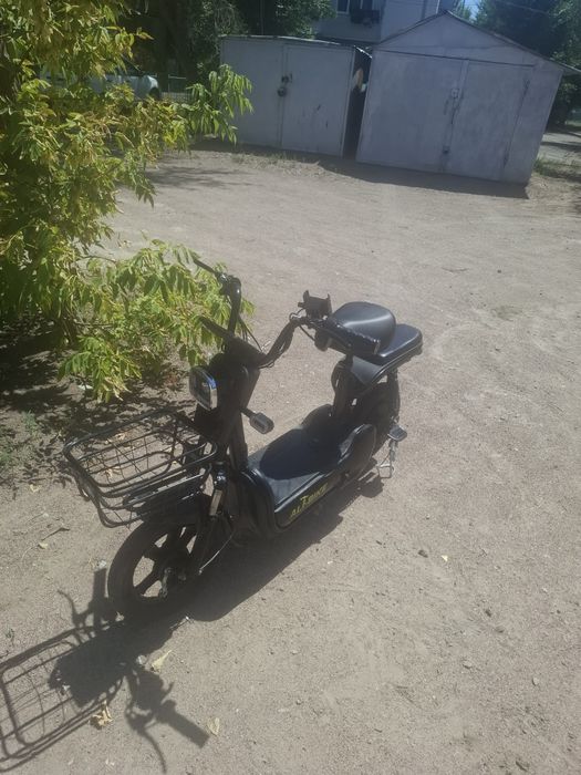 Скутер в хорошем состоянии