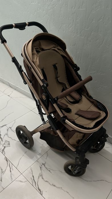 Коляска трансформер Belecoo 321, коричневый