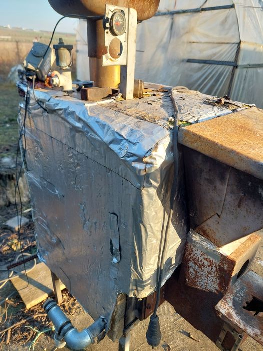 Sobă pe peleți artizanală