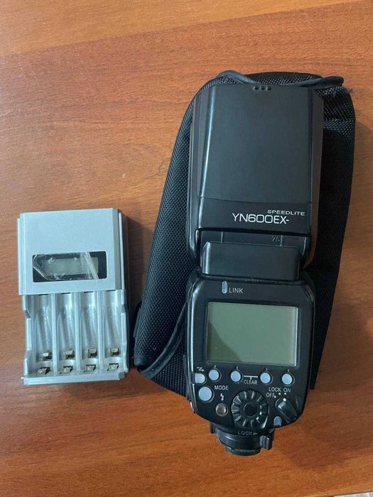 вспышка speedlite yn600ex  zaryatniki bilan