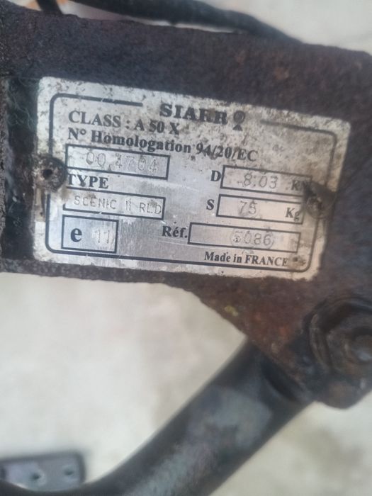 Теглич за Рено Сценик 2