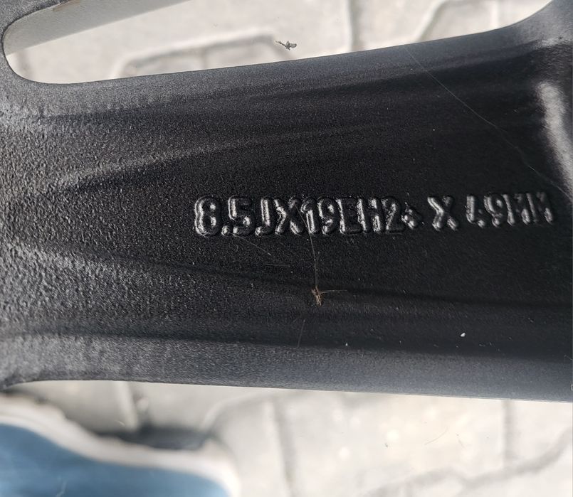 Set jante R19 Jaguar și anvelope Dunlop 255 35 19